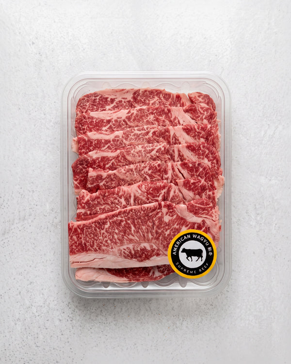 ❄️ 미국산 와규 채끝살 (얇은 구이용) Thinly Sliced American Wagyu Striploin