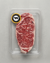 American Wagyu Ribeye in a clear packaging