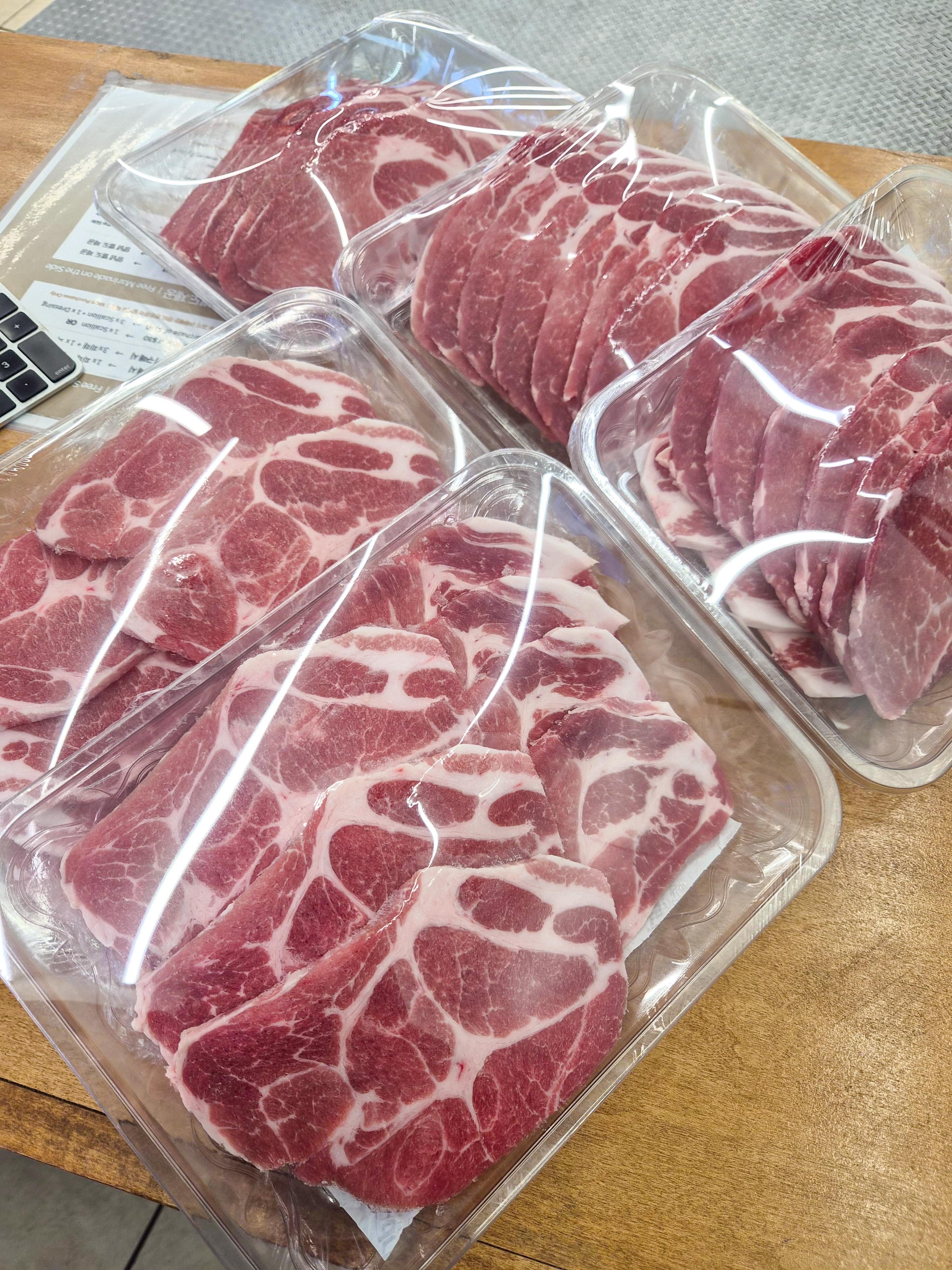 ❄️ 구이용 목살 Pork Shoulder (BBQ)