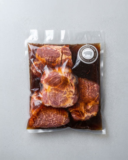 흑돼지 양념 목살 갈비 Berkshire Marinated Collar Steak(Mild)
