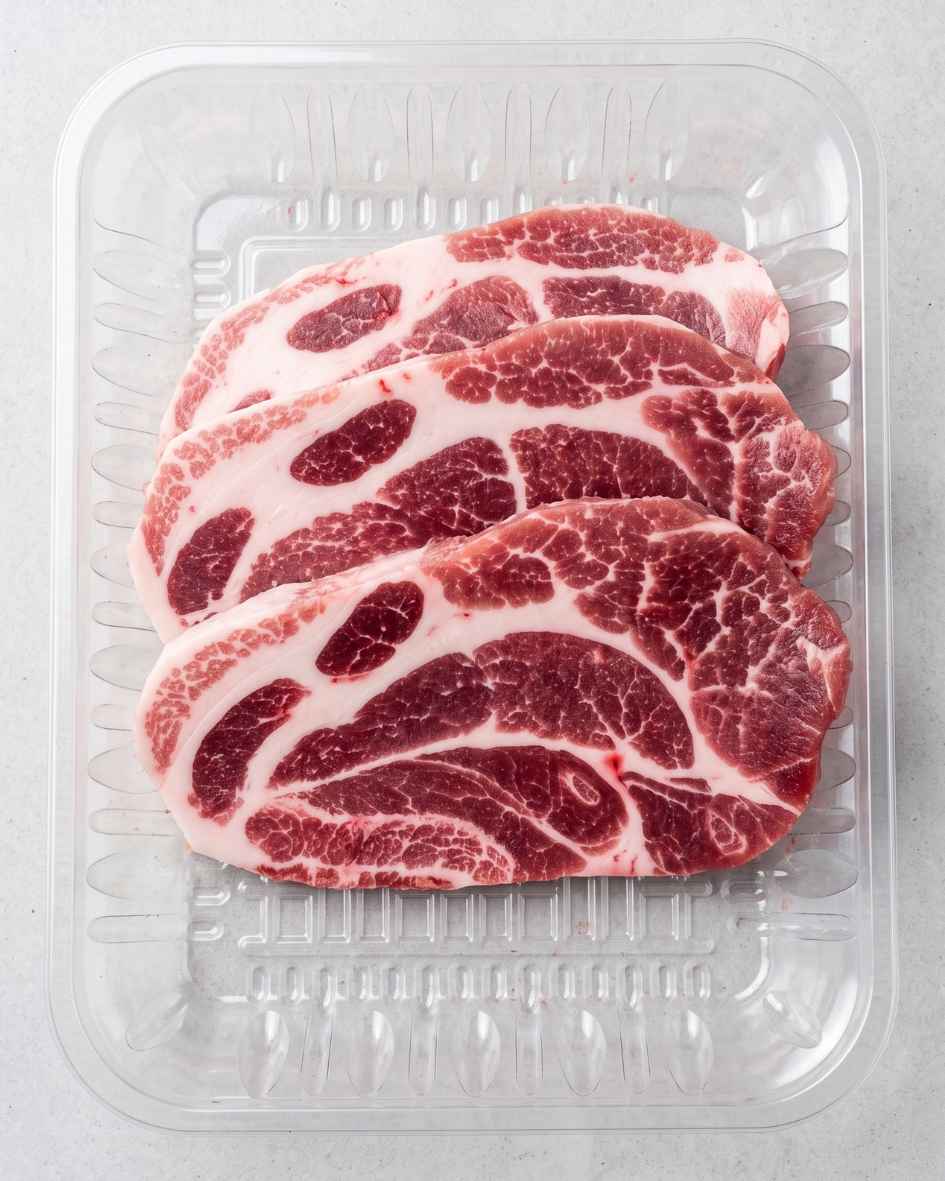 흑돼지 꽃목살 Berkshire Pork Collar Eye