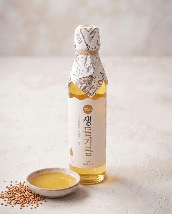 [Kevin's Choice] 생들기름 Raw Perilla Oil