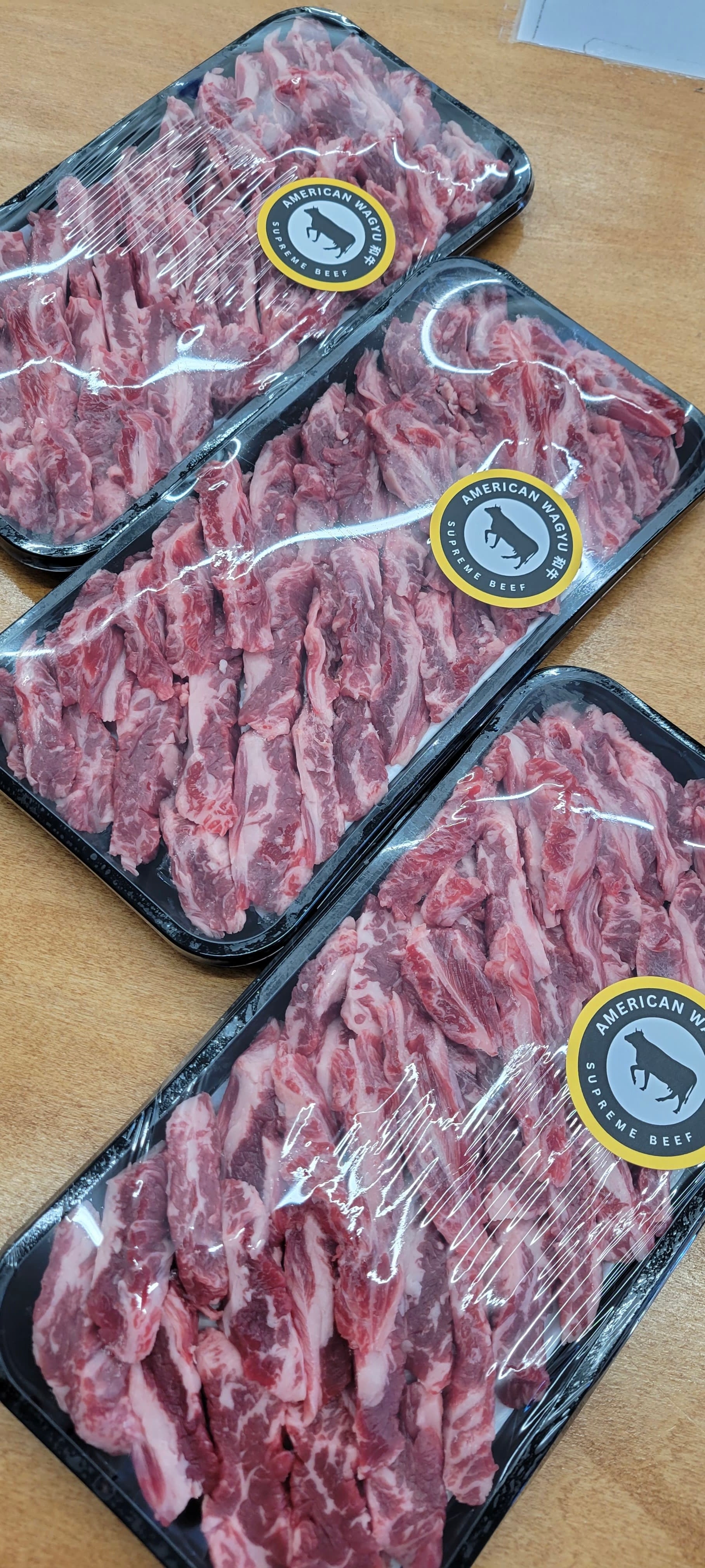 미국산 와규 늑간살 (통갈비살) American Wagyu Finger Meat