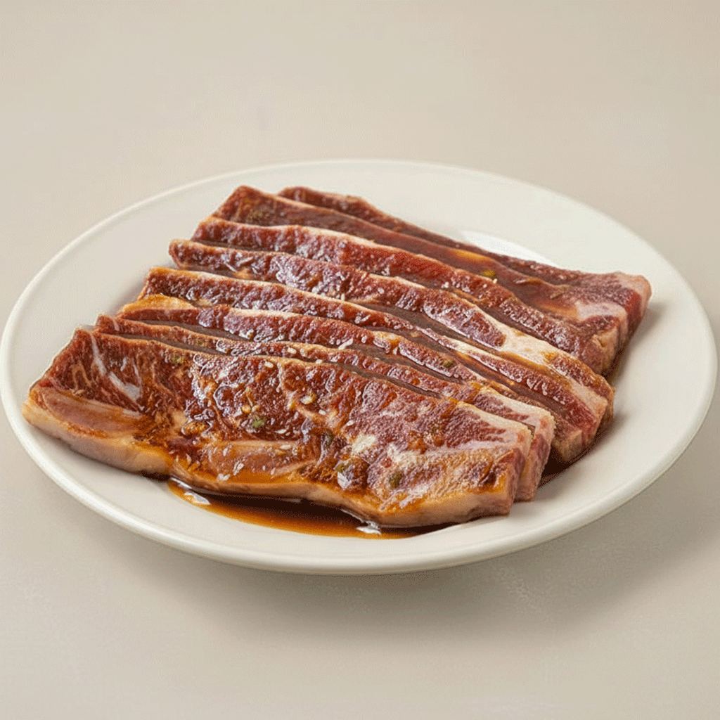 양념 프라임 LA 갈비 Prime Short Ribs (Marinated)