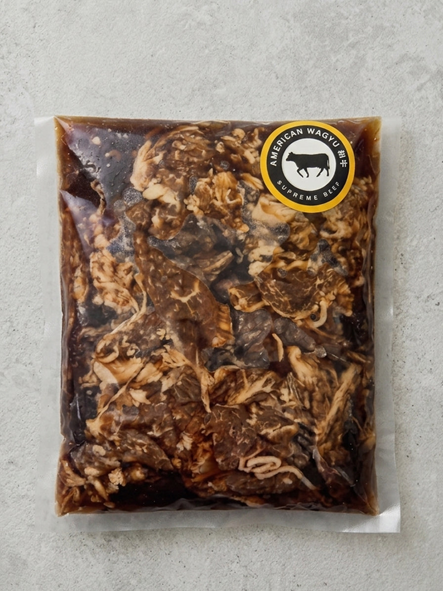 양념 미국산 와규 불고기 American Wagyu Bulgogi (Marinated)
