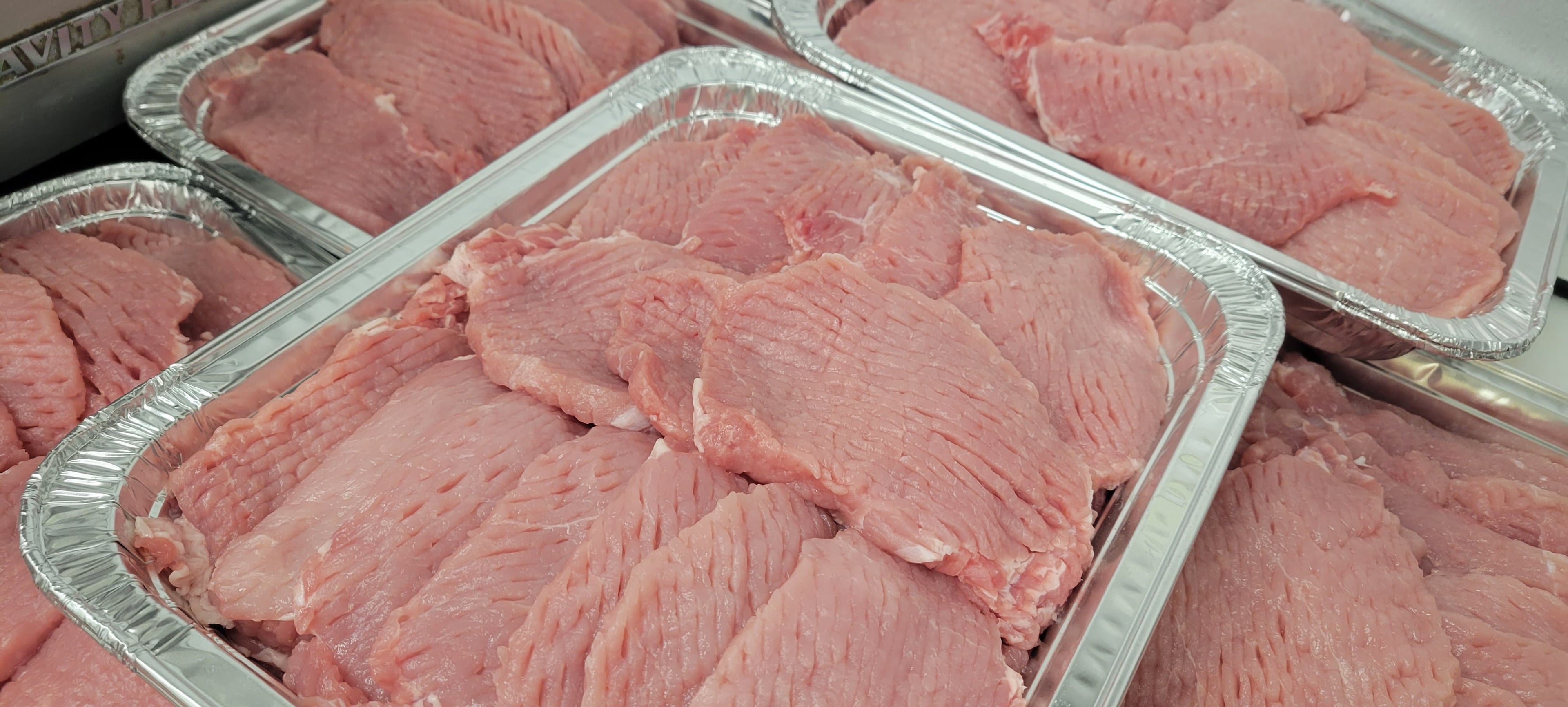 돈까스용 돼지등심 Pork Loin (Tenderized)