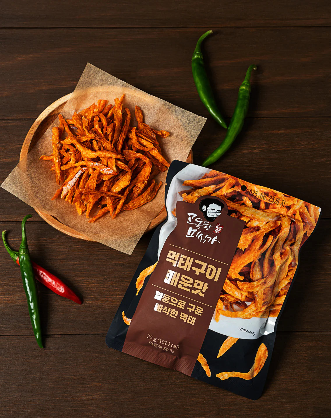 먹태구이 (매운맛) Roasted Pollack Snack (Spicy)
