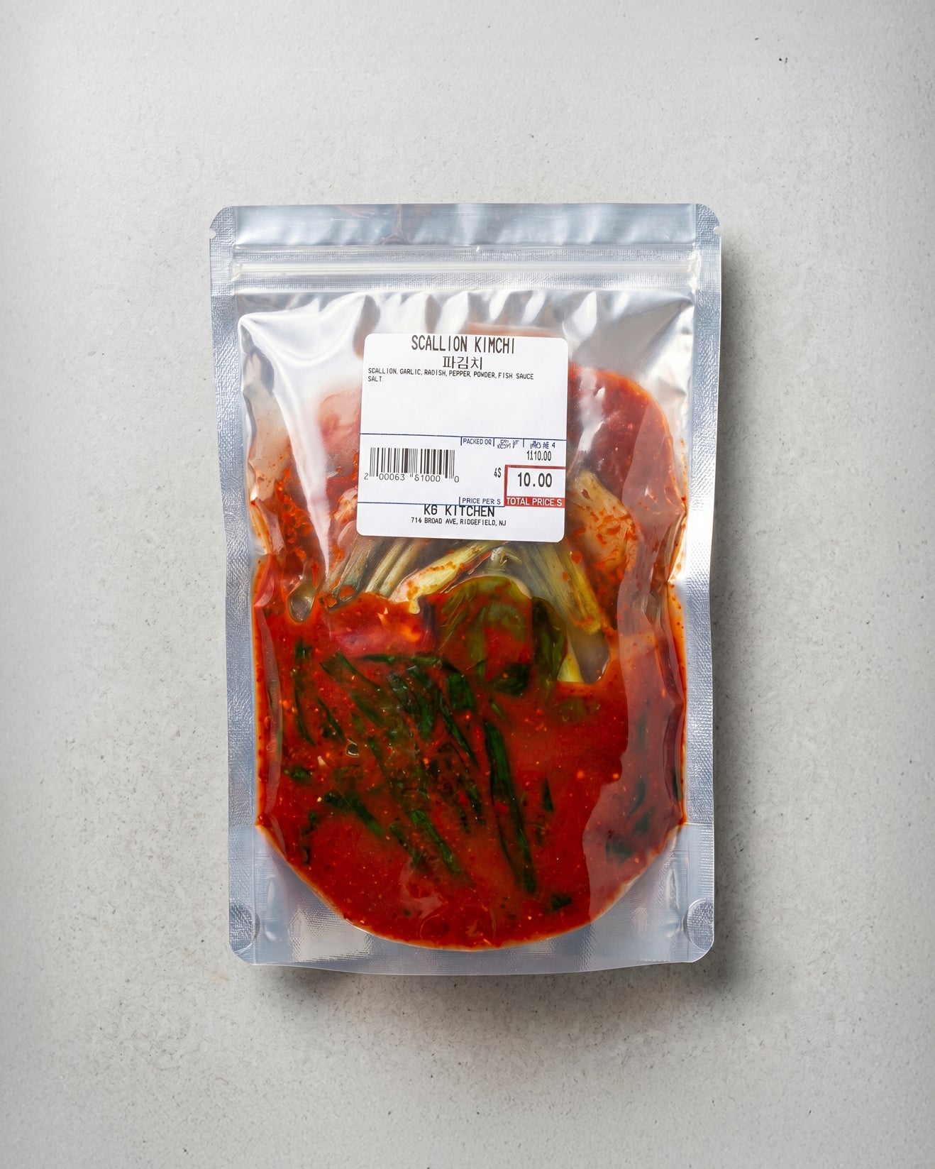 파 김치 Scallion Kimchi