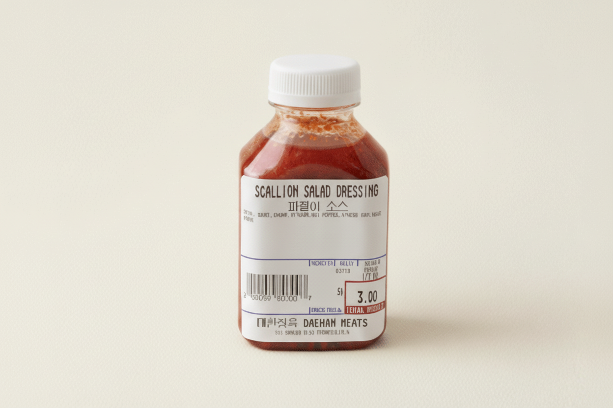 파절이 소스 Scallion Salad Dressing (8 oz)