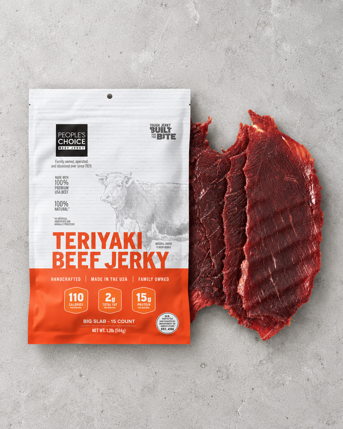 [People's Choice] 프리미엄 수제 육포 Beef Jerky