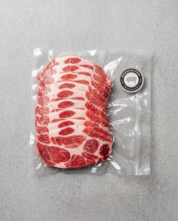 버크셔 대패목살 Thinly Sliced Berkshire Collar