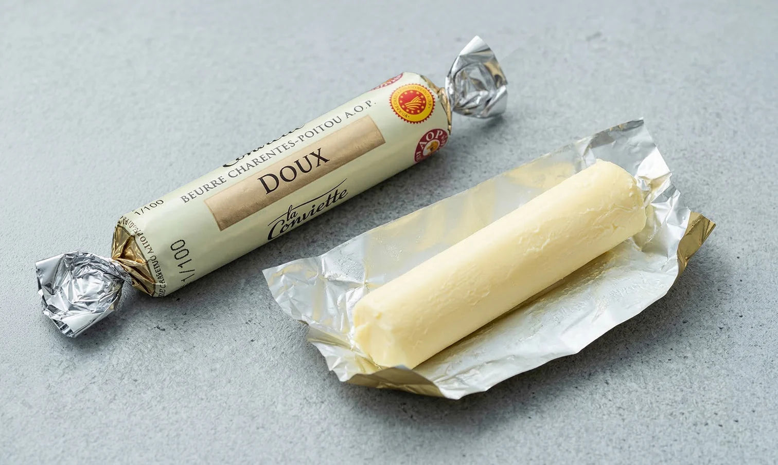 [무염] 라꽁비에뜨 프렌치 버터롤 (박스) [Unsalted] La Conviette French Butter Roll (Box)