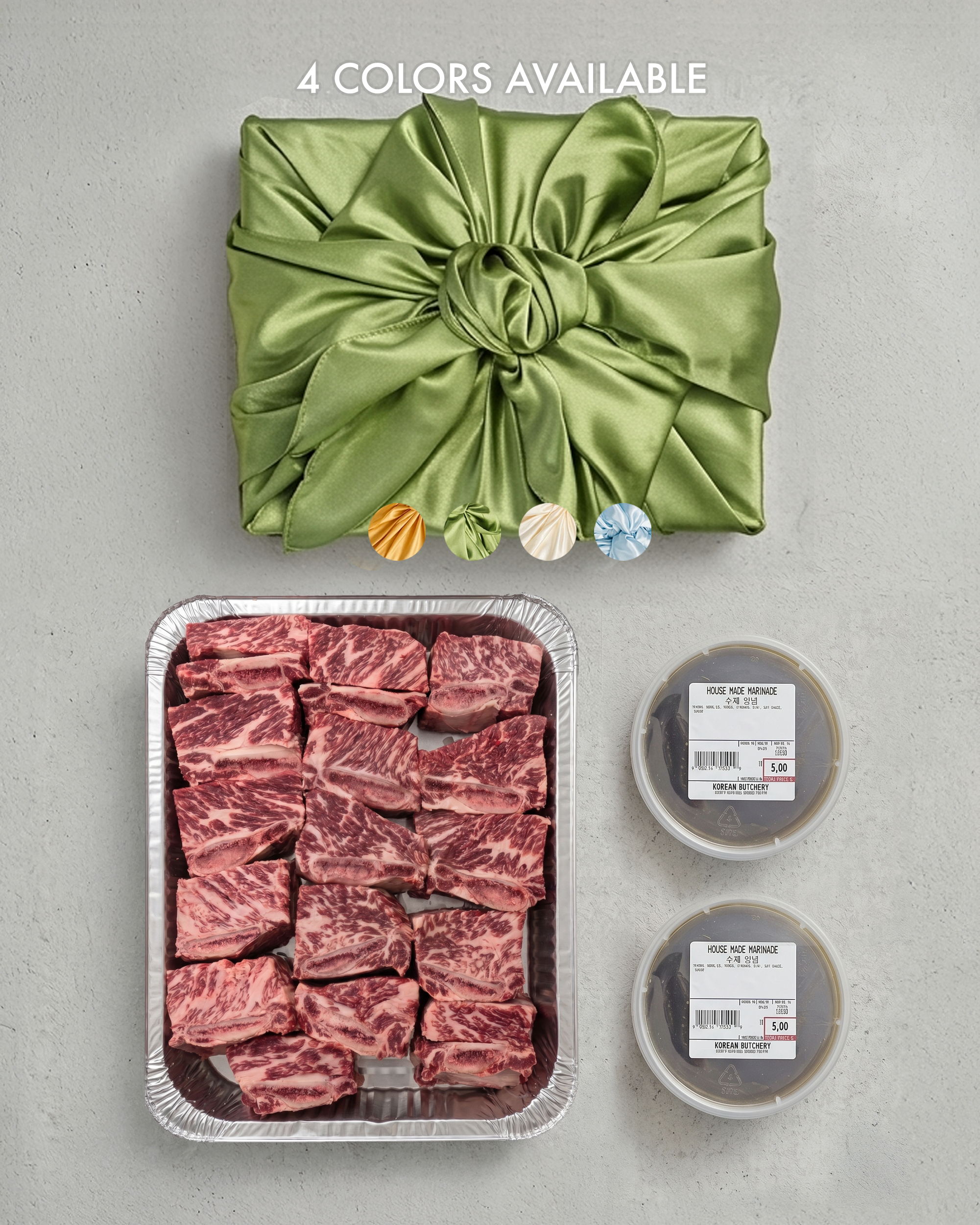 프라임 찜갈비 세트 Prime Short Rib Chunks Set (6인분)