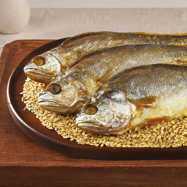 보리굴비 Bori Gulbi (Dried Yellow Corvina with Barley)