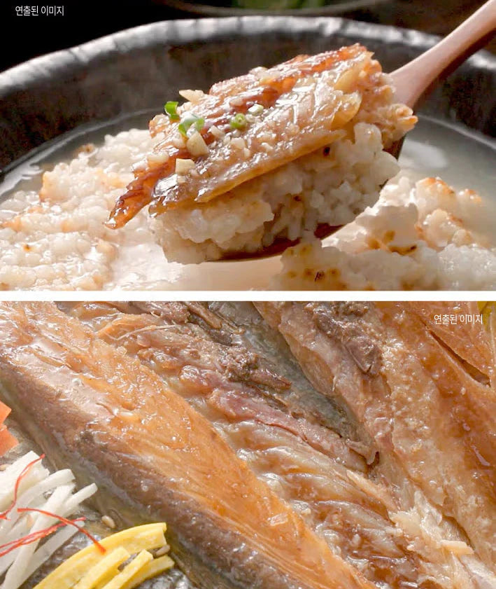 보리굴비 Bori Gulbi (Dried Yellow Corvina with Barley)