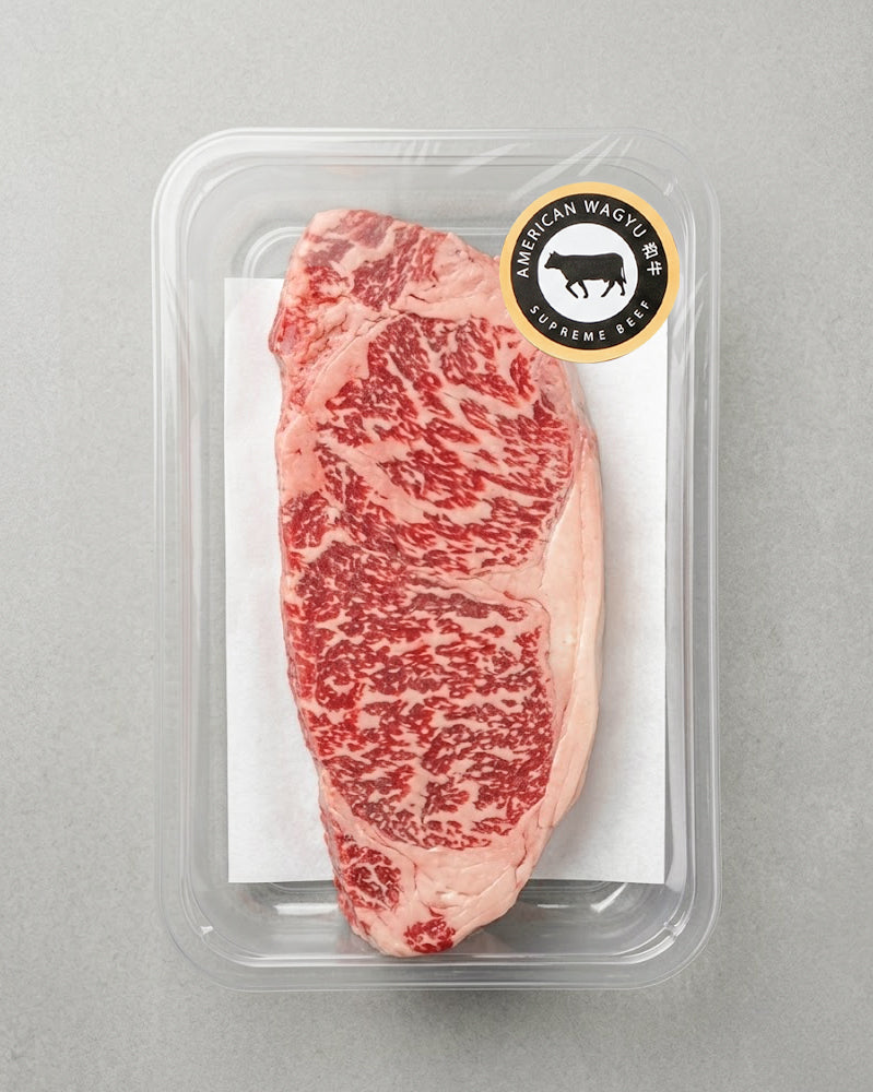 미국산 와규 채끝 스테이크 American Wagyu NY Strip
