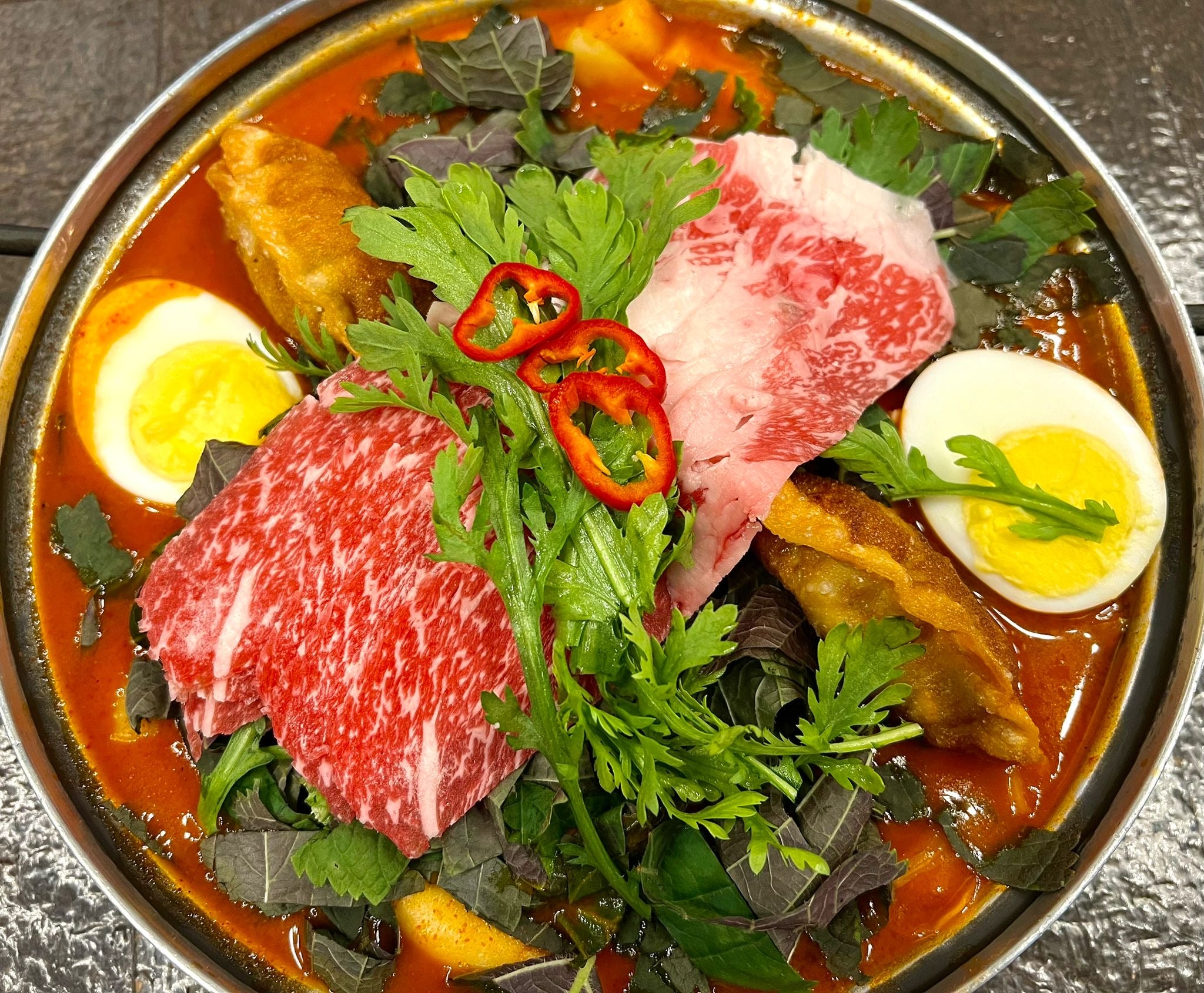 미국산 와규 차돌 떡볶이 American Wagyu Brisket Tteokbokki