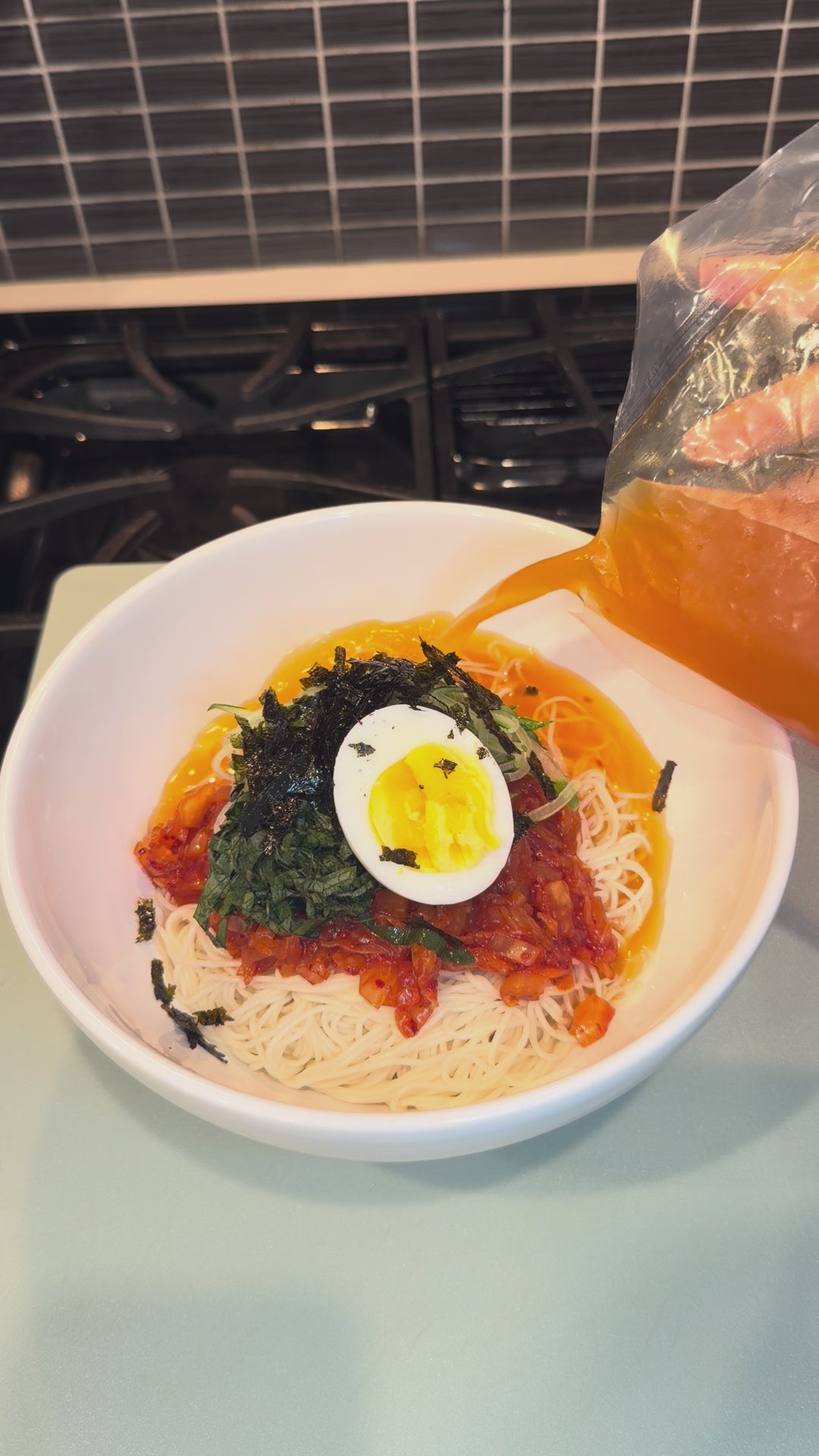 김치말이국수 밀키트 Cold Kimchi Noodles Meal Kit